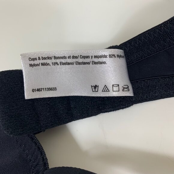 Maidenform One Fab Fit Everyday Demi Underwire Bra Black - Size 34B - Picture 7 of 7